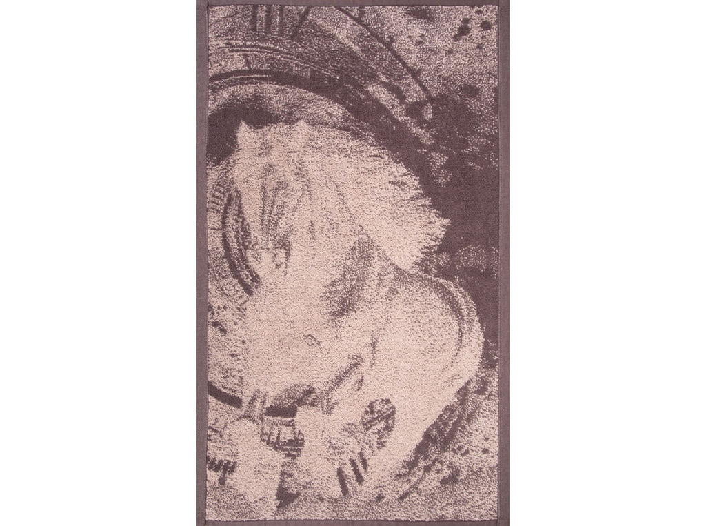 Полотенце махровое 6с104.411ж1 Бег времени(т.с.мальв1) 67х40см