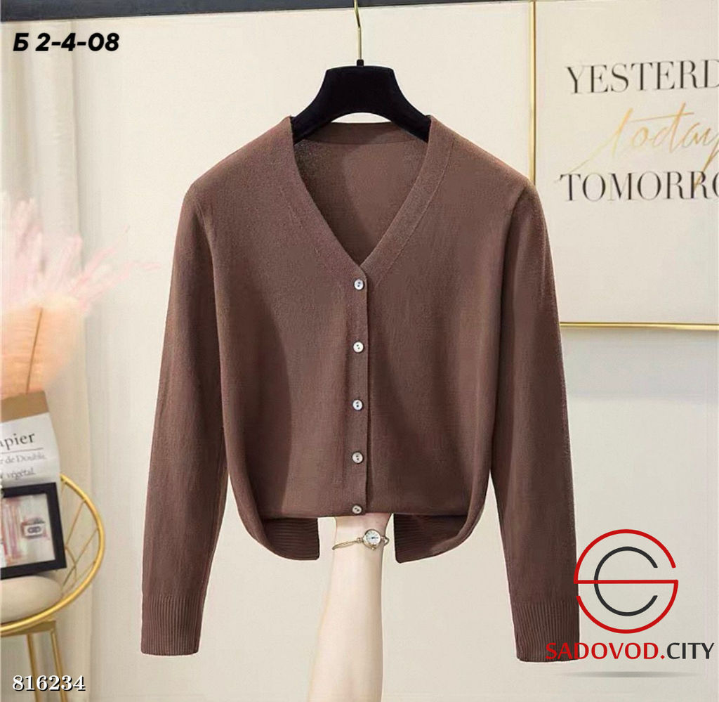 Кардиган женский на пуговицах - Bruno фото 6