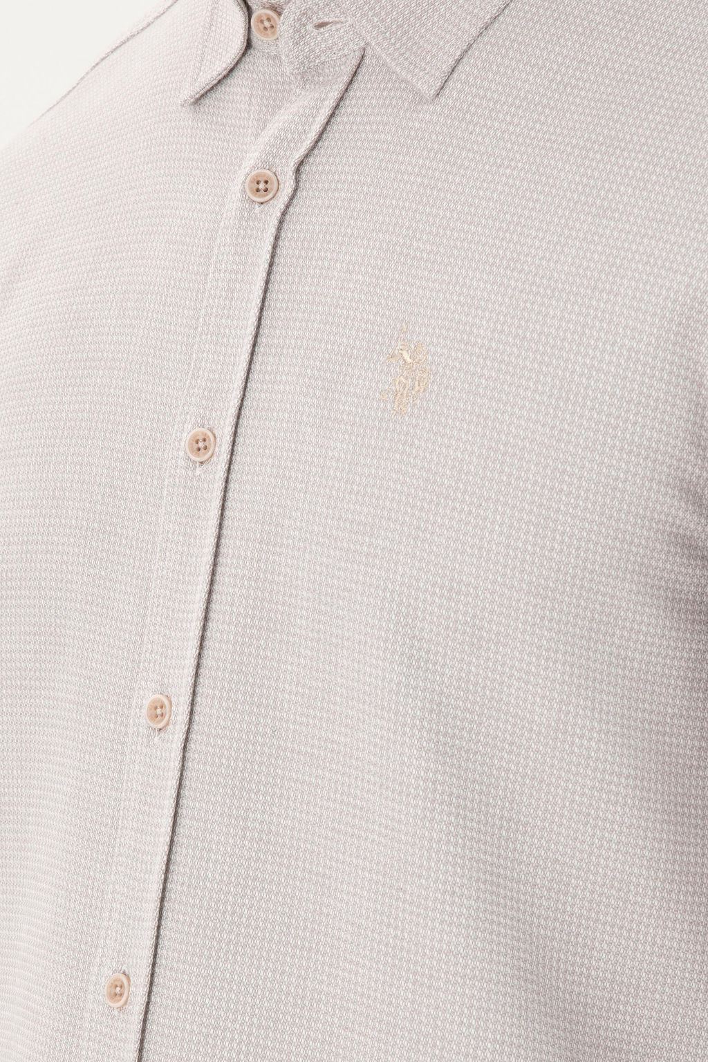 Мужская рубашка с длинным рукавом Stone - U.s. polo assn фото 7