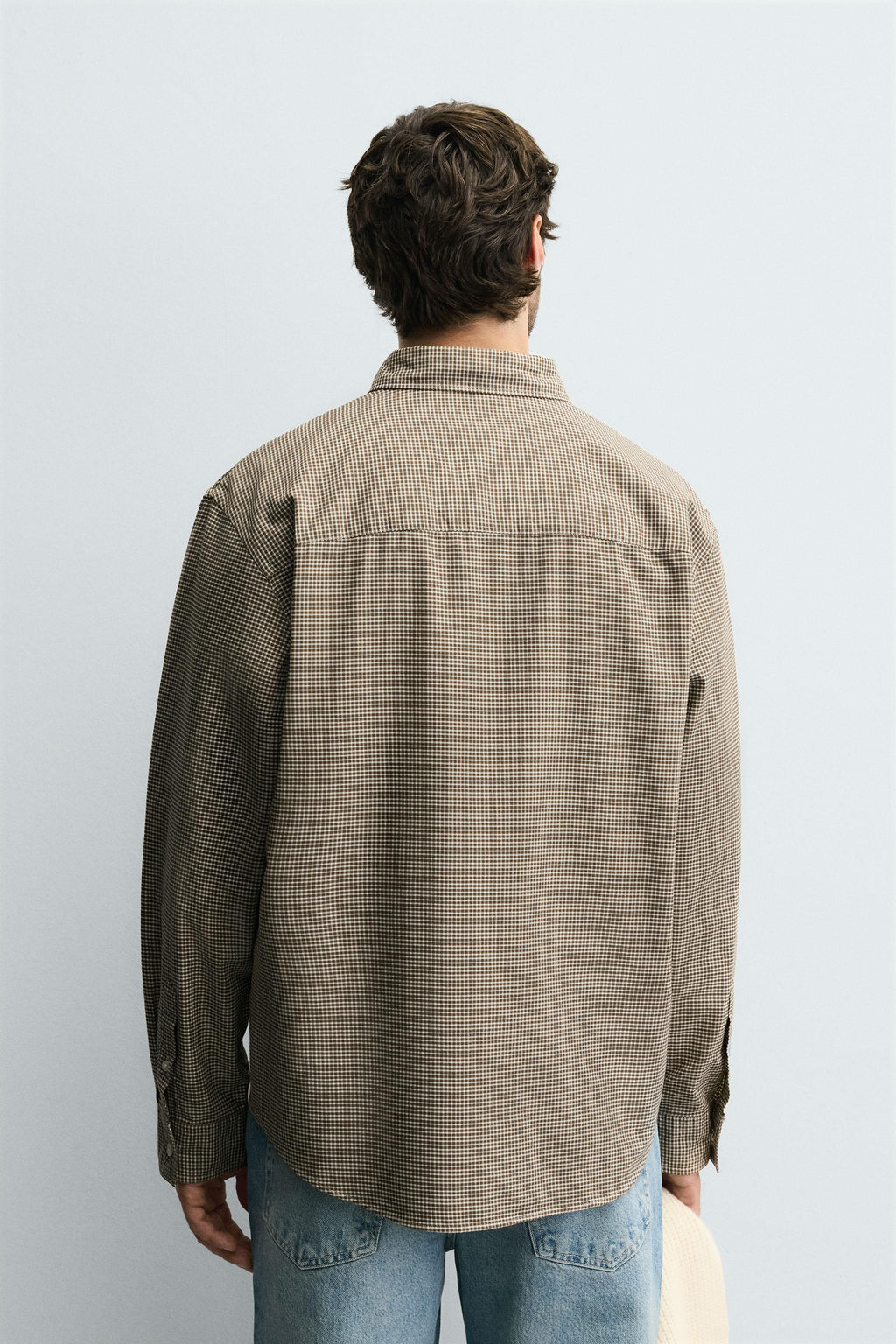 REGULAR FIT CHECK SHIRT - Zara фото 3
