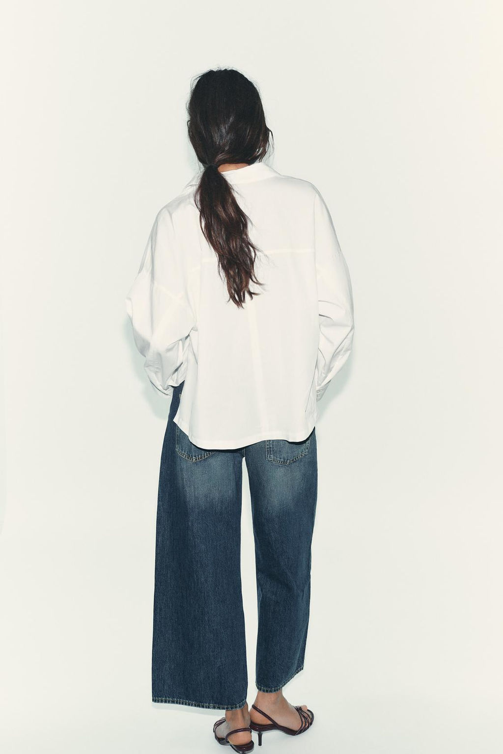 POPLIN SHIRT WITH BUTTONS