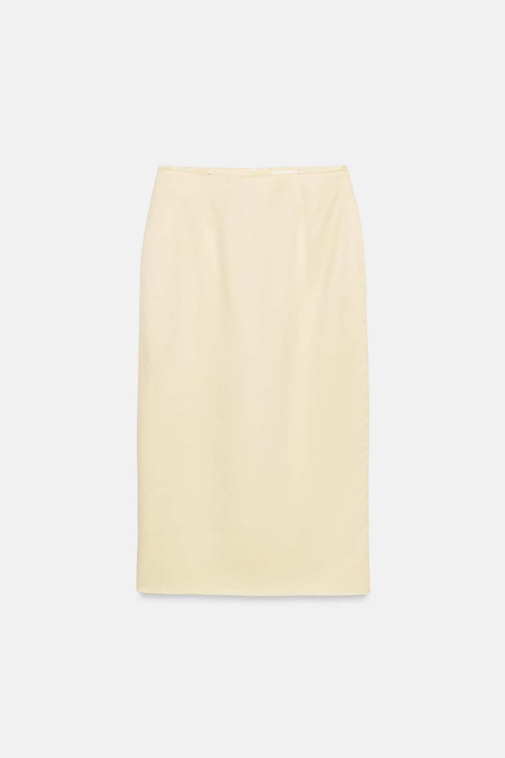 FALDA MIDI RECTA ZW COLLECTION / Crudo - Zara фото 6