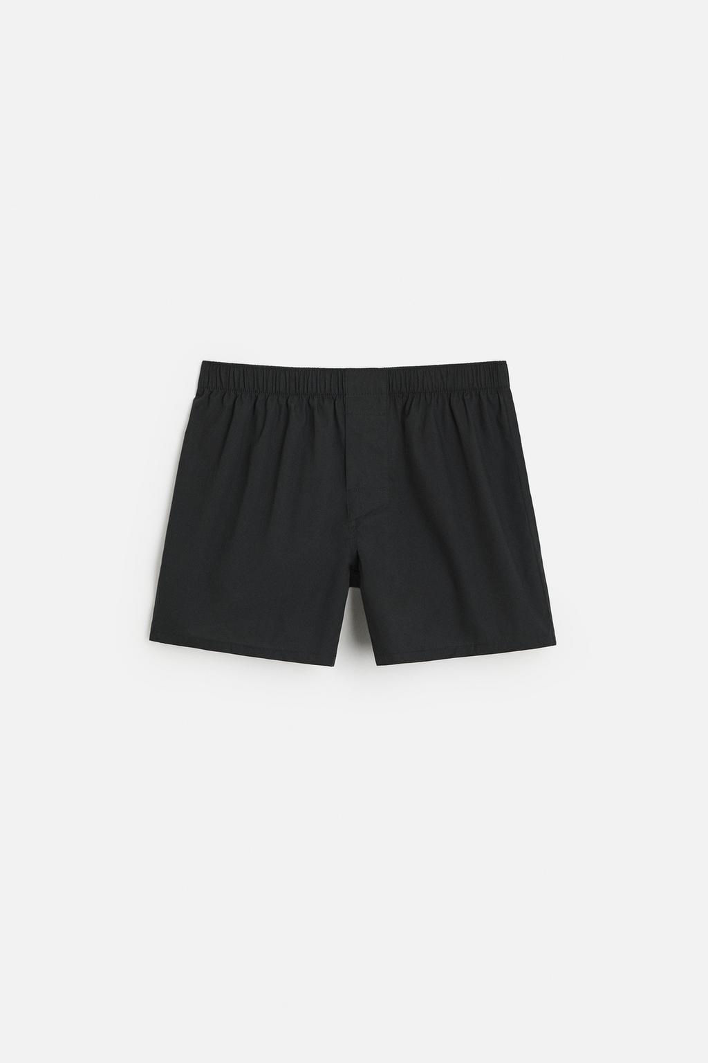 PACK OF 2 CONTRAST POPLIN BOXERS - Zara фото 4