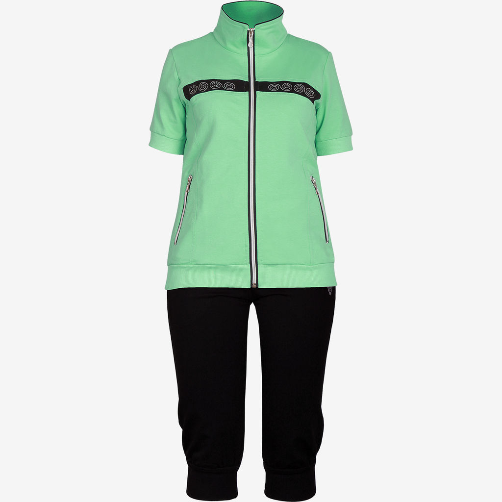 RODOS Спортивный костюм женский весна/лето М-155 Салатовый