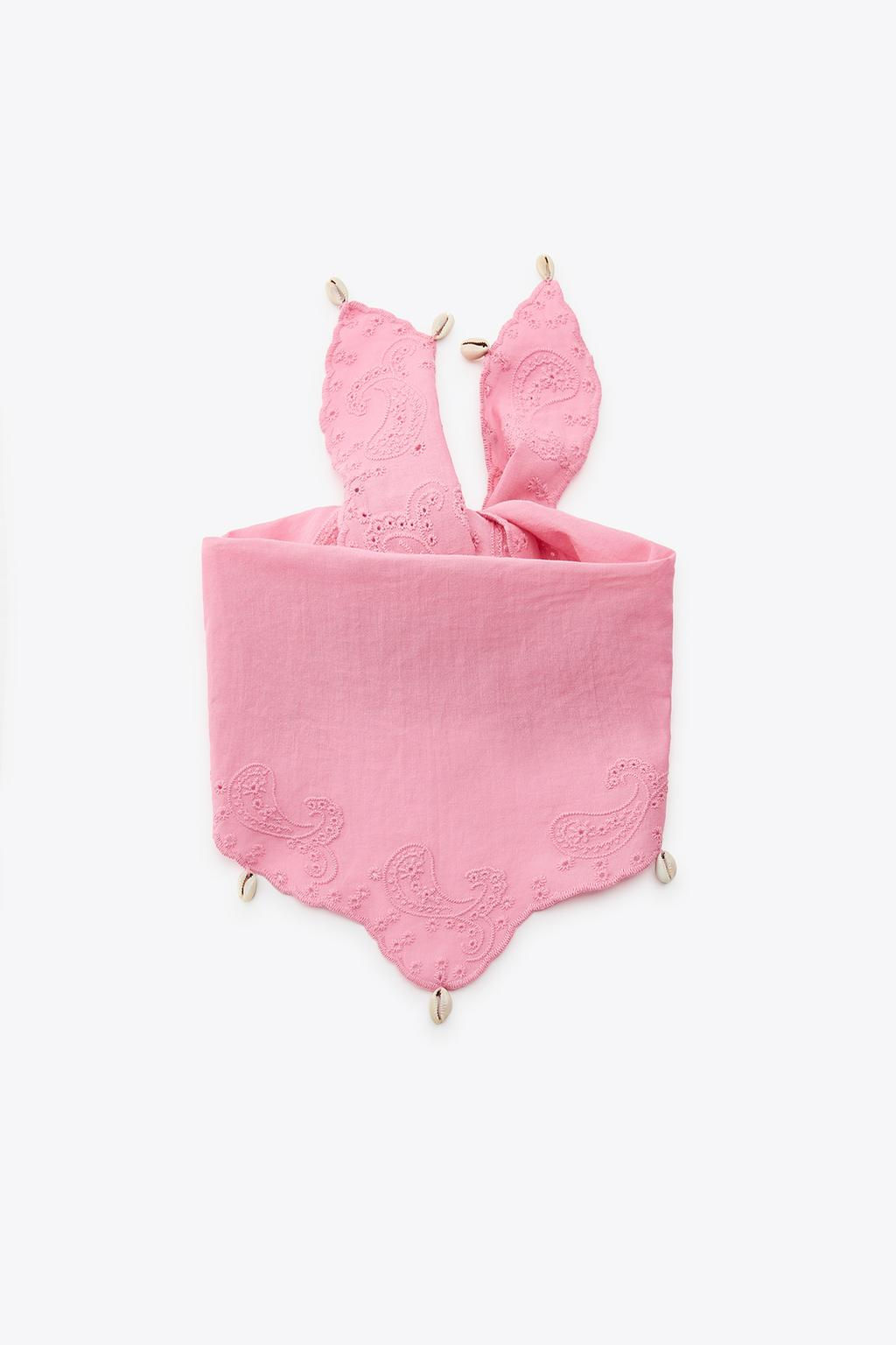OPENWORK SHELL BANDANA - Zara фото 3