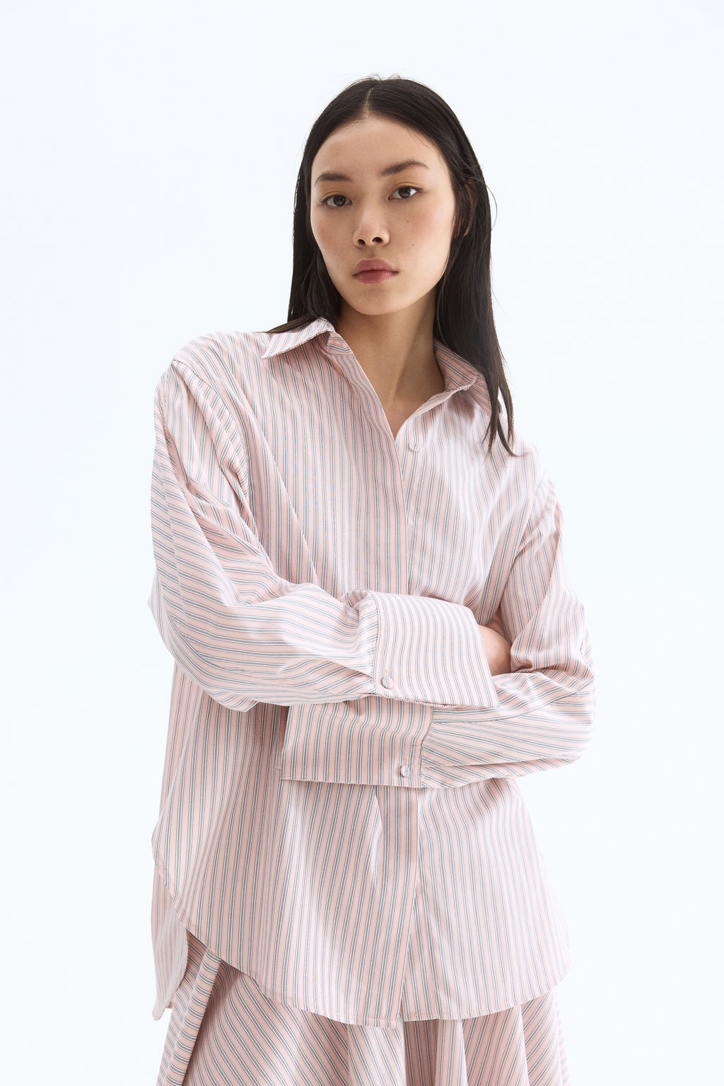 Camisa en tejido jacquard - H&m фото 2
