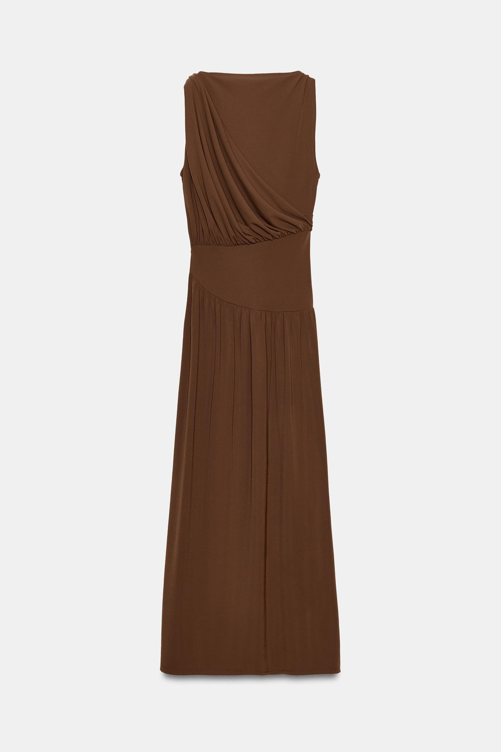 VESTIDO FAJ?N LATERAL / Aceite - Zara фото 7