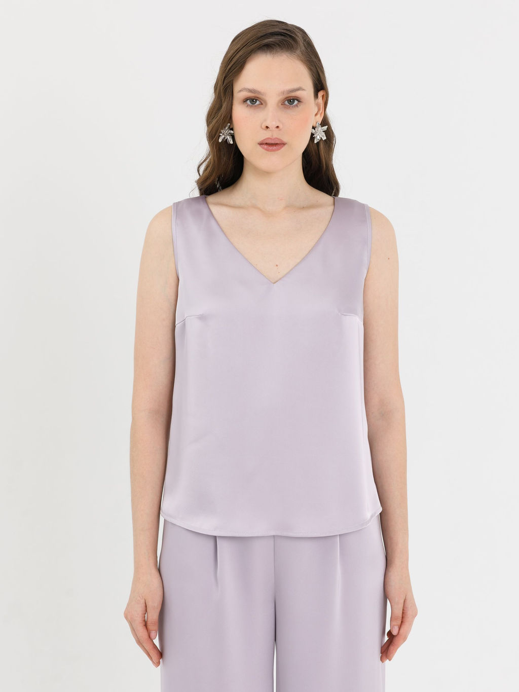 Комплект из топа и блузки Новый год