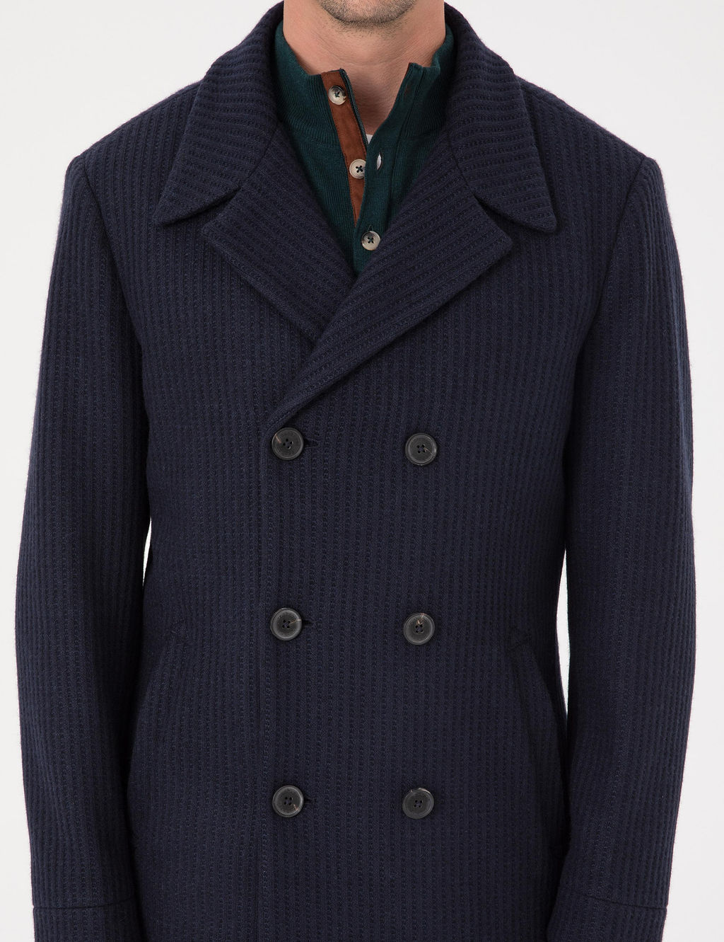 Lacivert Slim Fit Ka_e Kaban