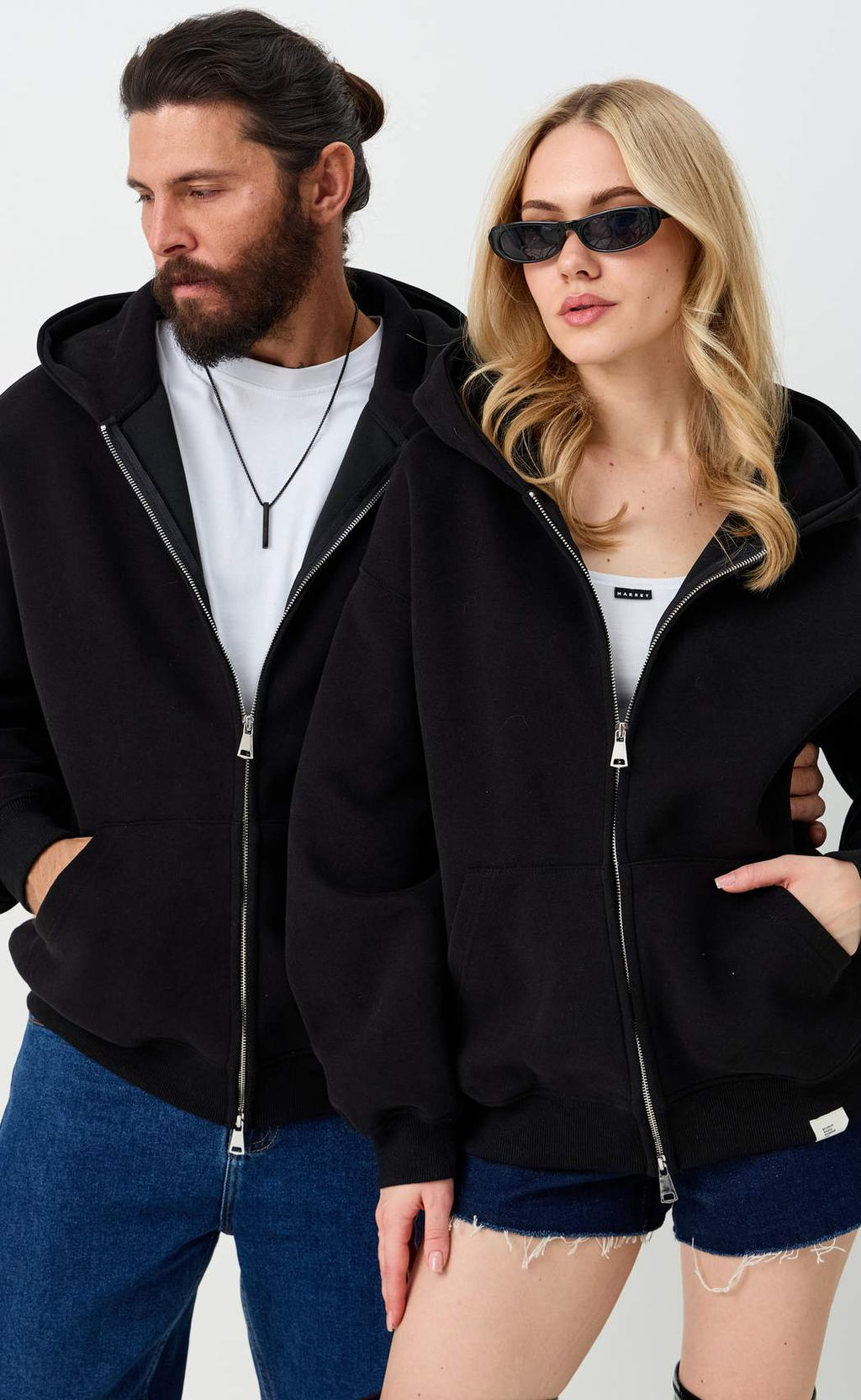 Толстовка P611-15-01 black - Primm фото 2