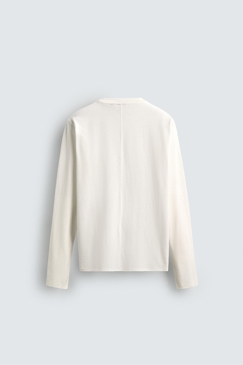 MEDIUM WEIGHT ORIGINS LONG SLEEVE T-SHIRT - Zara фото 16