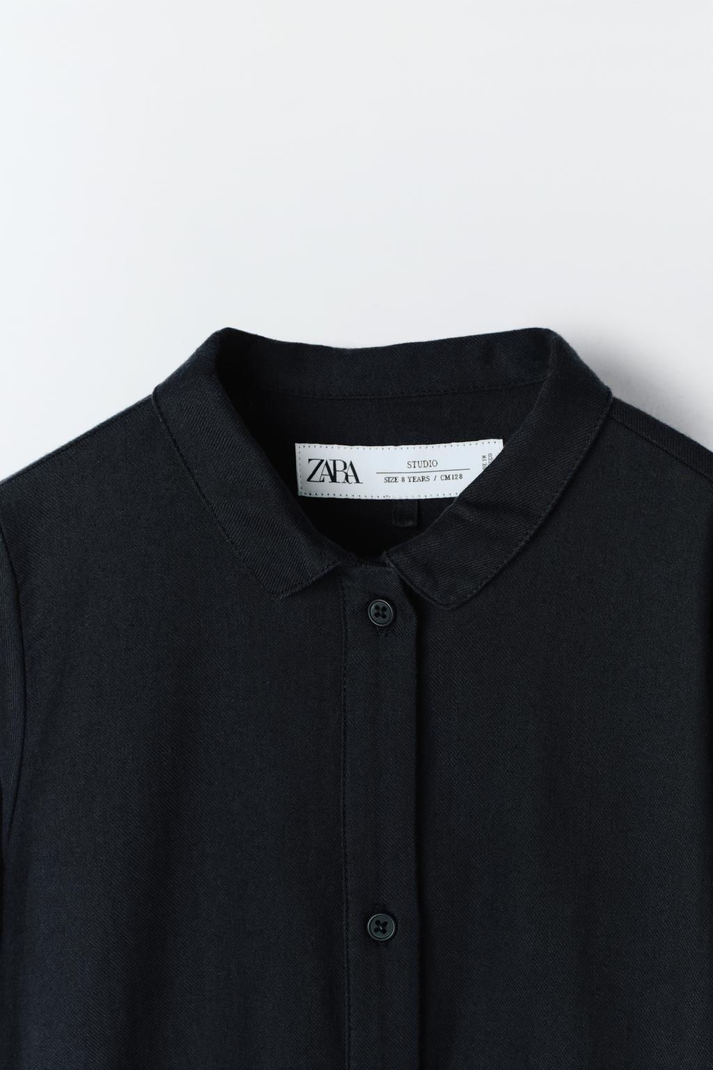LIMITED EDITION PLAIN POCKET DRESS - Zara фото 3
