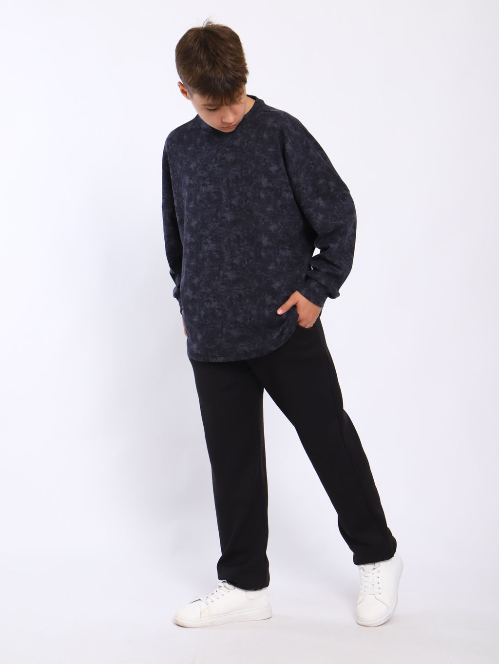 Лонгслив "Стрит" графит