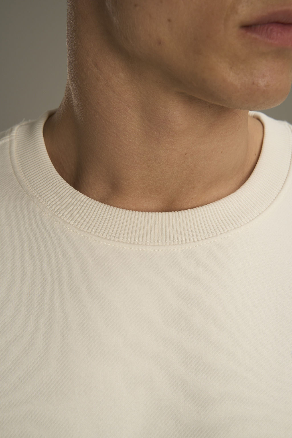 Свитшот утепленный Белый