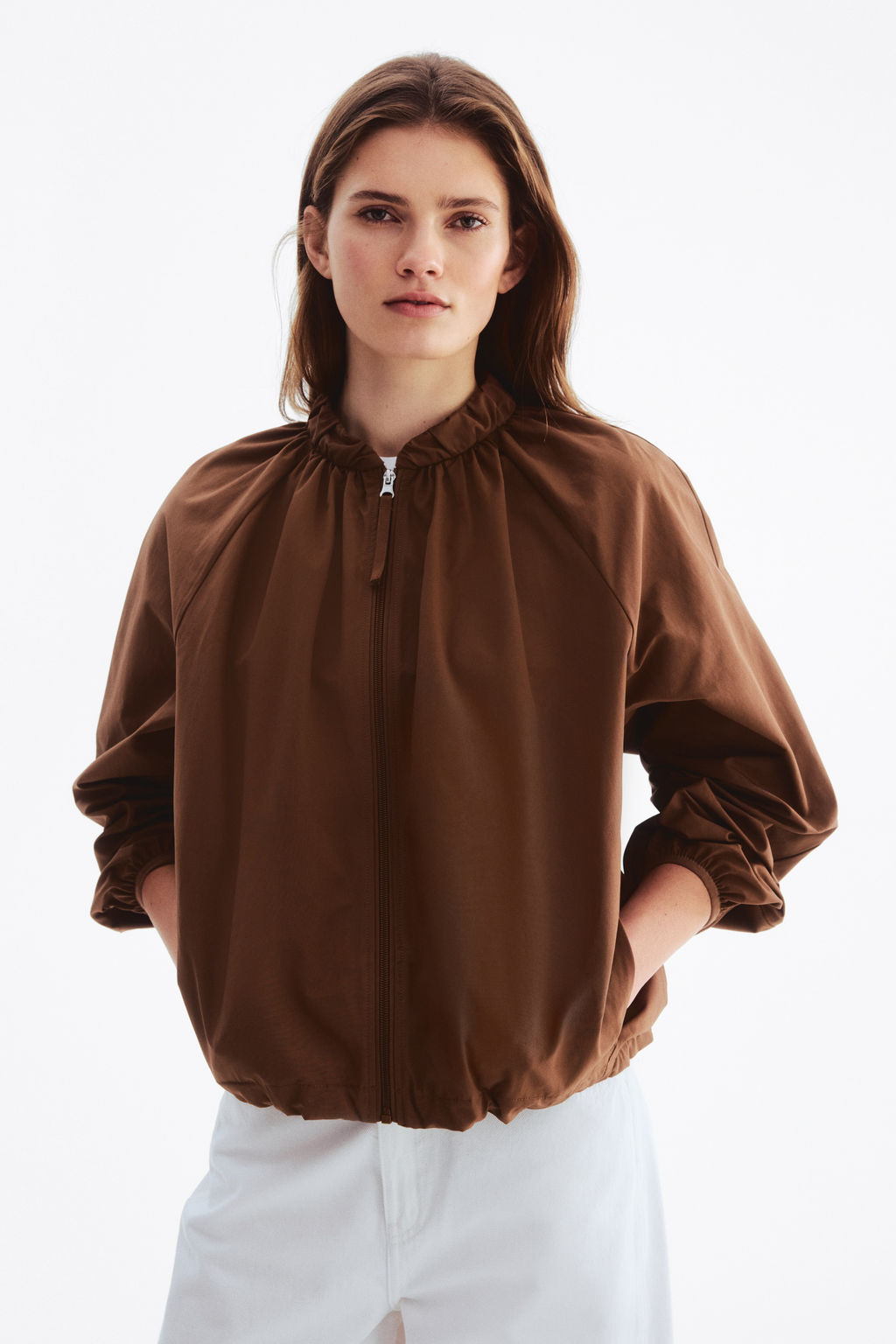 Cazadora bomber fruncida - H&m фото 5