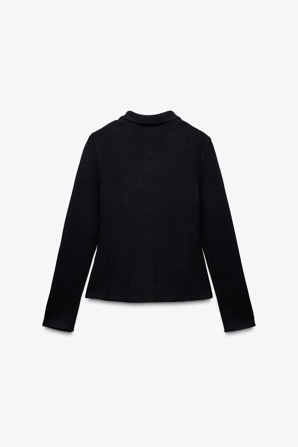 BUTTONED KNIT CARDIGAN - Zara фото 15