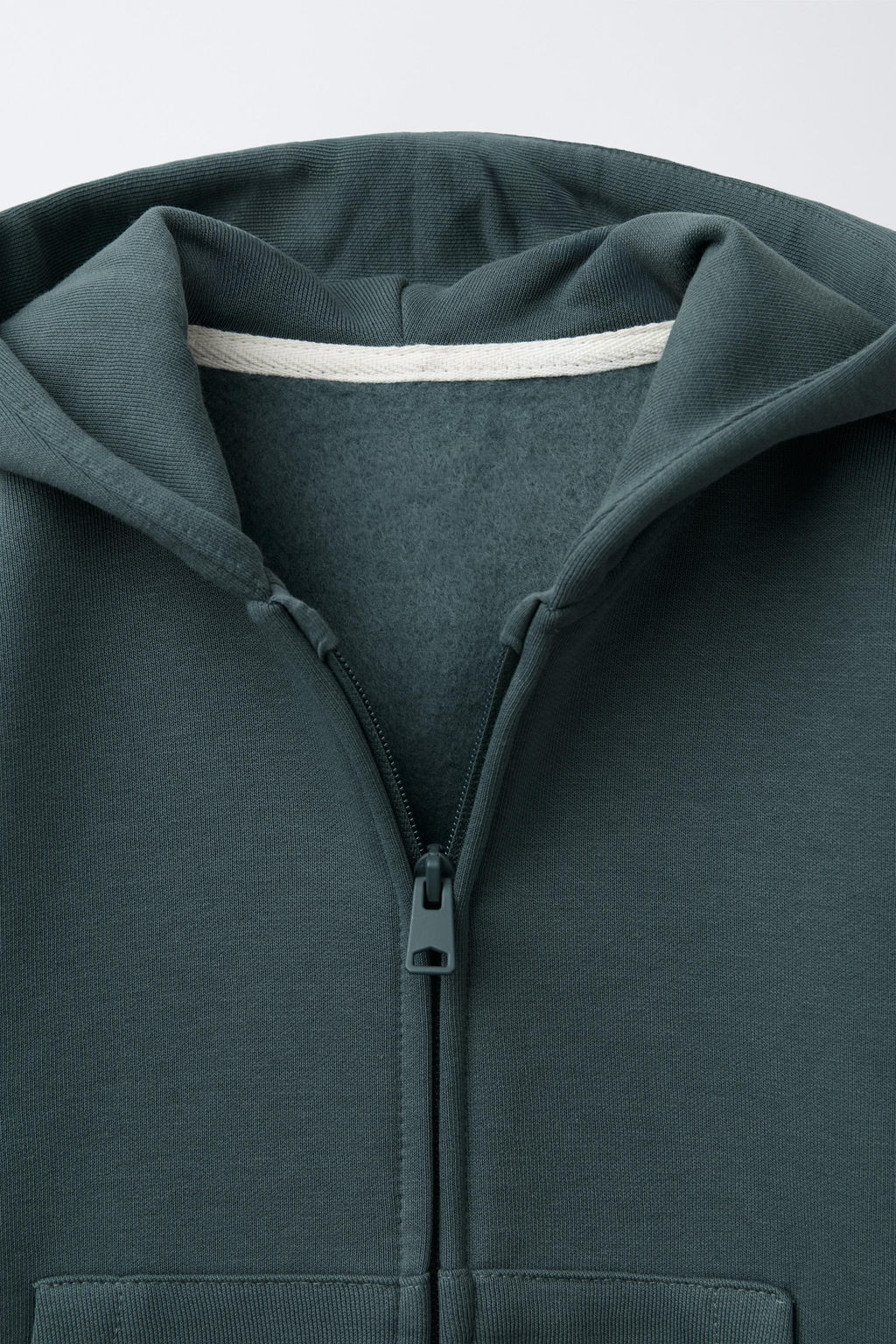 PLAIN PLUSH HOODIE - Zara фото 3