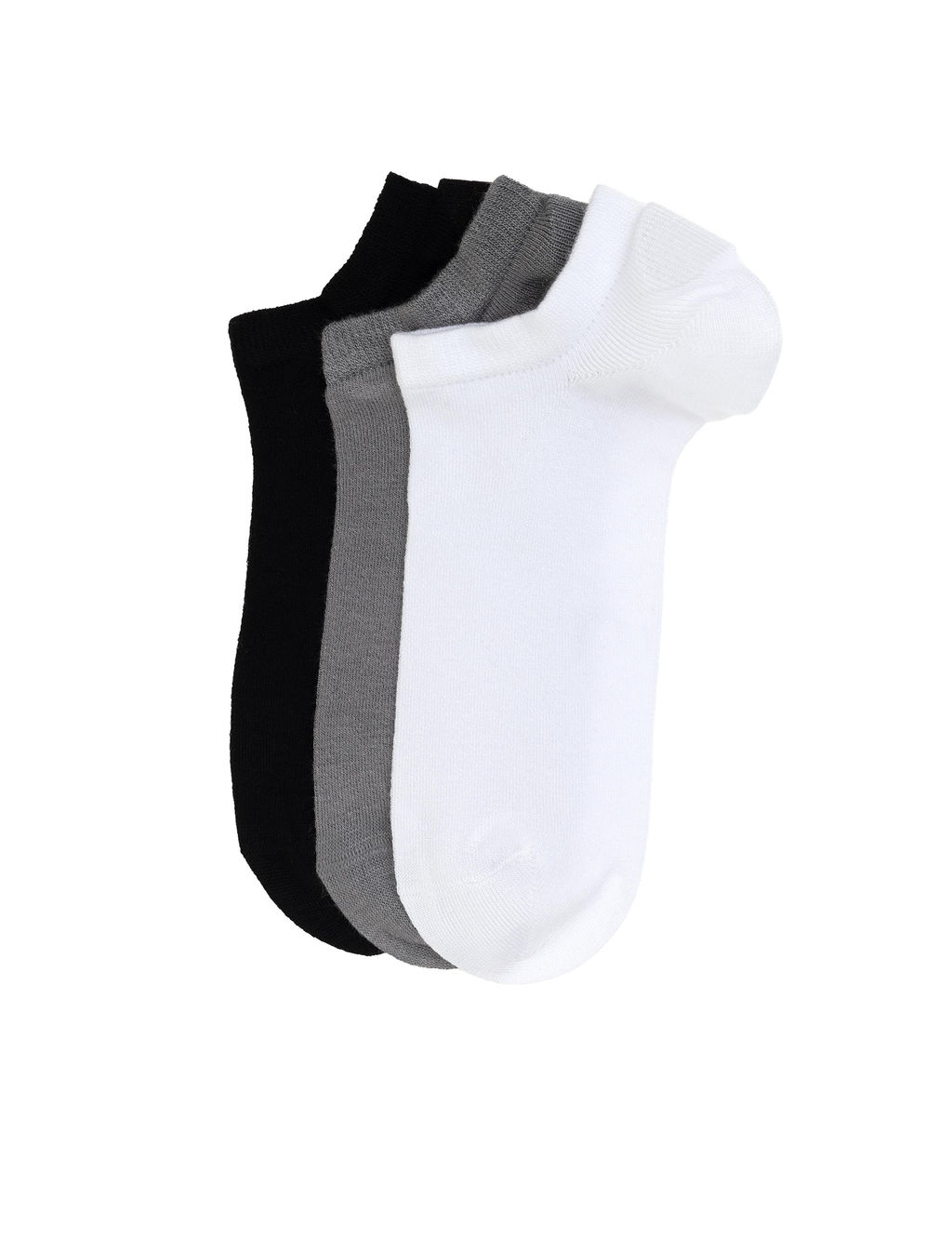 Erkek Bambu Kar___ml_ 3l_ Paket Beyaz Patik Basic _orap