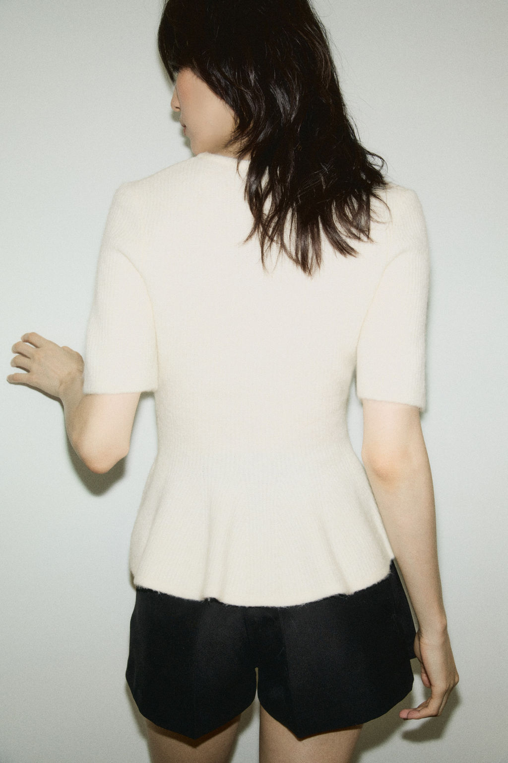 Top en punto de canal? con peplum - H&m фото 7