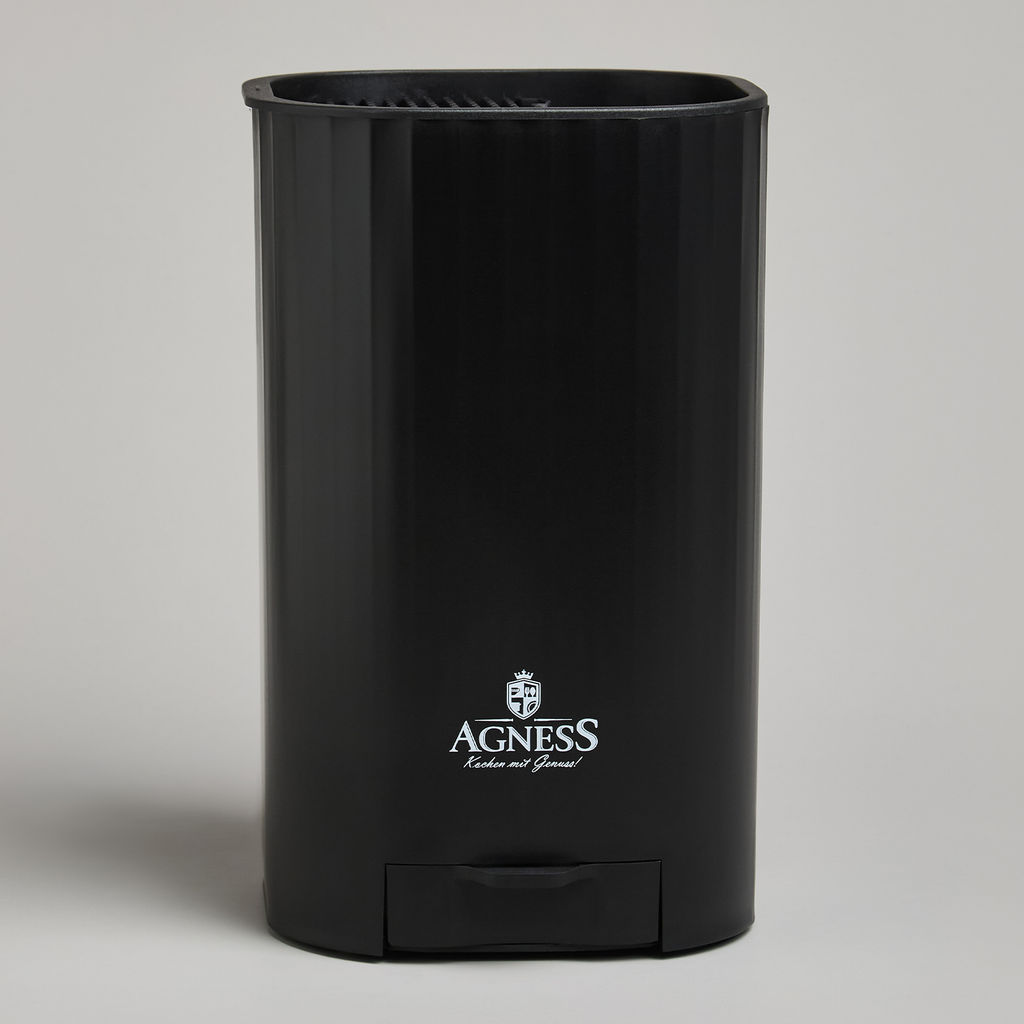 ПОДСТАВКА ДЛЯ НОЖЕЙ AGNESS С ТОЧИЛЬНЫМ КАМНЕМ 13,6*14,6*23 СМ фото 8