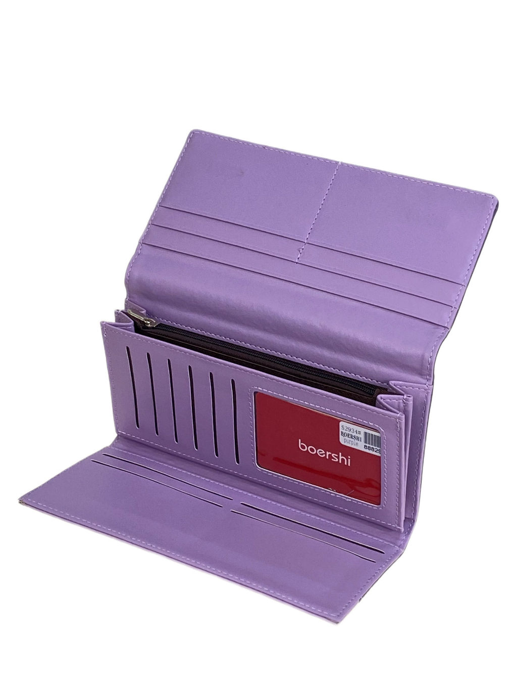 Женское портмоне из искусственной кожи, цвет фиолетовый - Greta фото 2