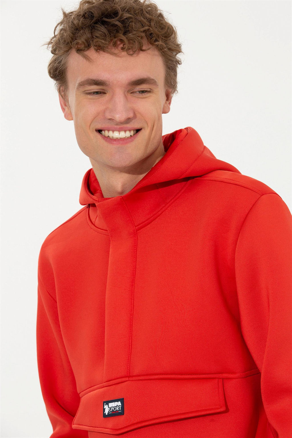 Мужской красный свитшот Неожиданная скидка в корзине - U.s. polo assn фото 2