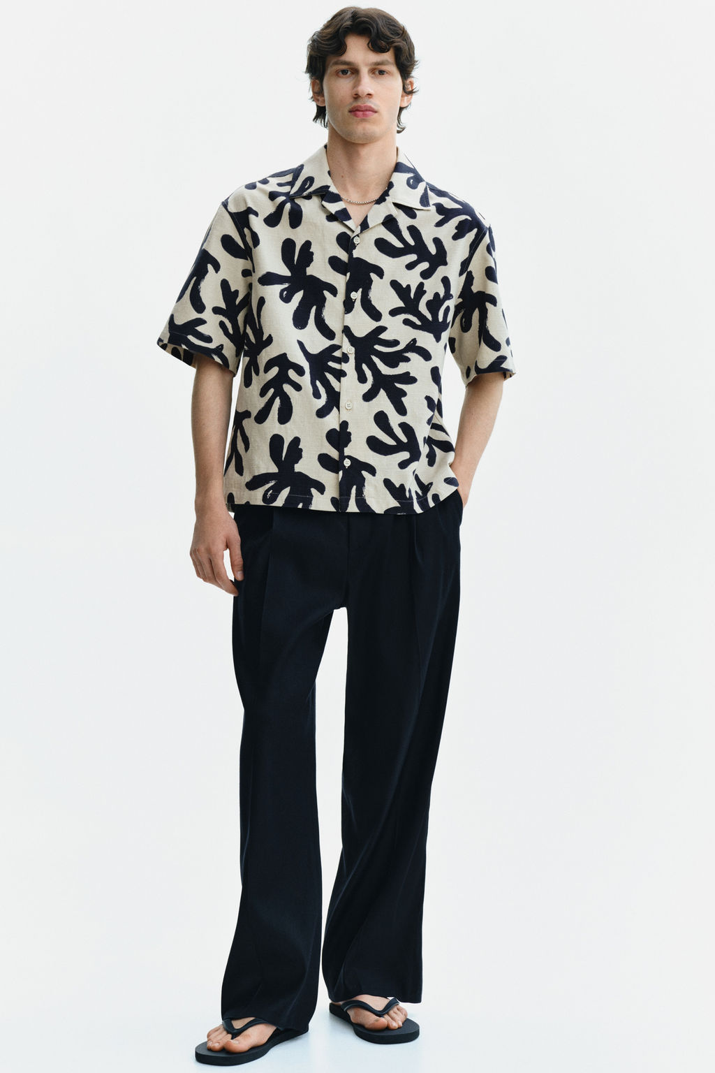 Camisa resort Relaxed Fit - H&m фото 3
