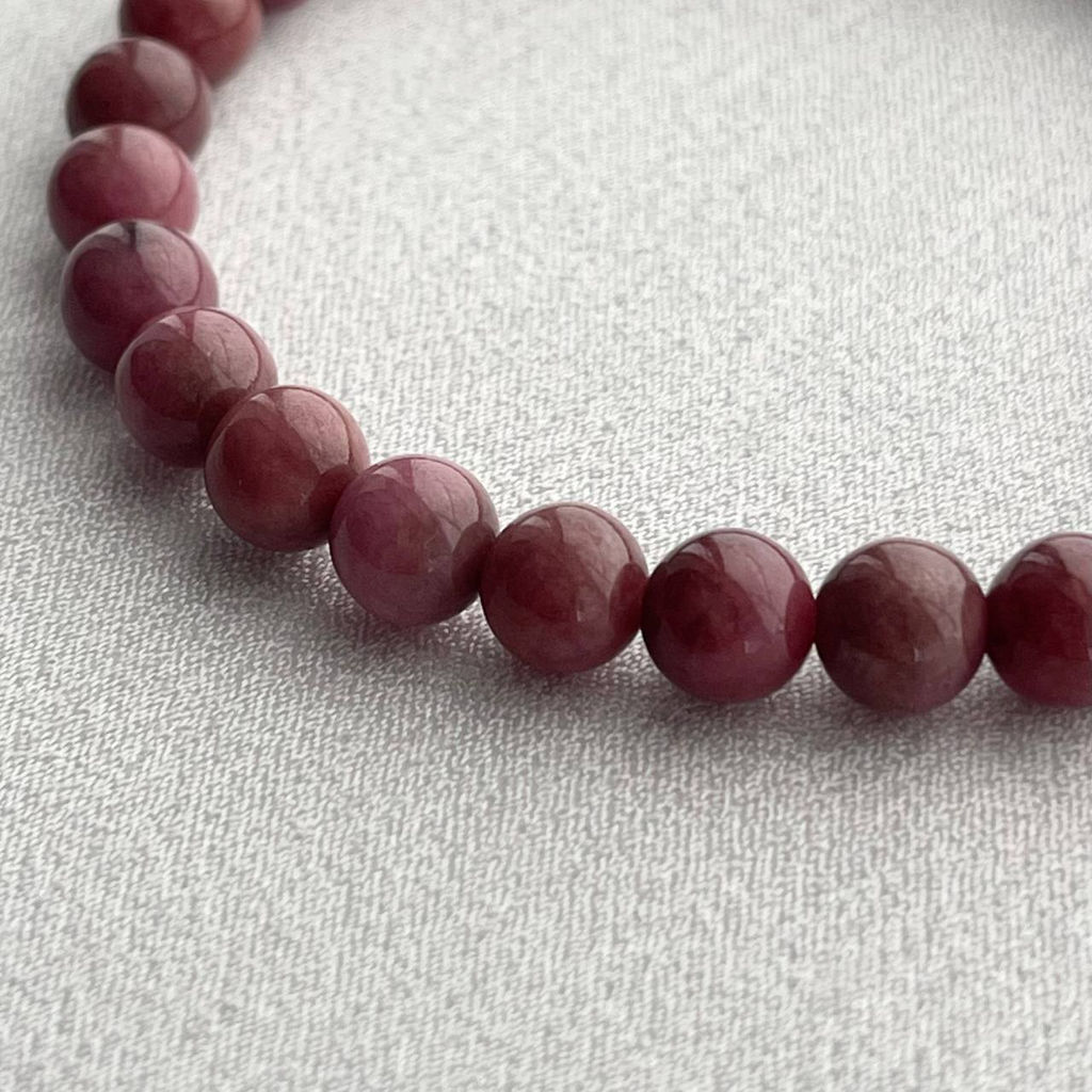 Браслет из Родонита 17 см