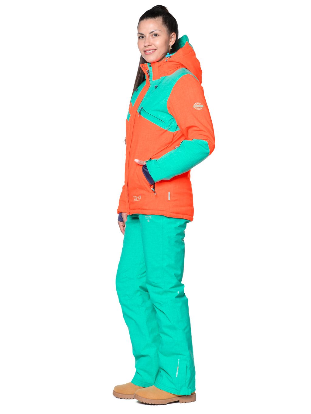 Костюм B-8723 Оранжевый