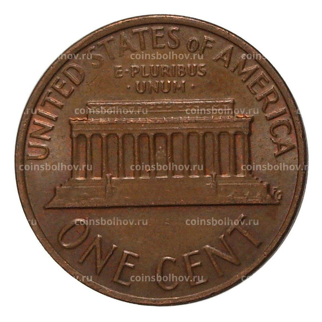Монета 1 цент 1977 года