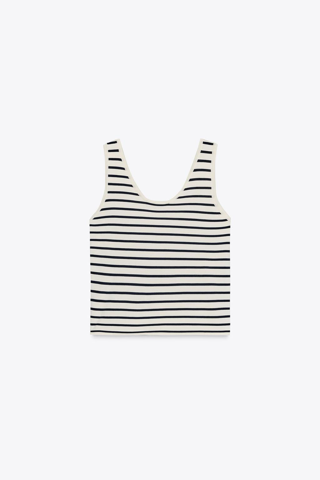 STRIPED KNIT TOP - Zara фото 5