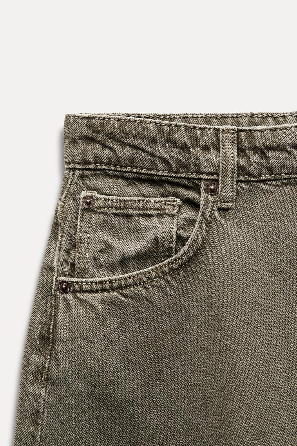 TRF MID-RISE BAGGY BALLOON JEANS - Zara фото 12