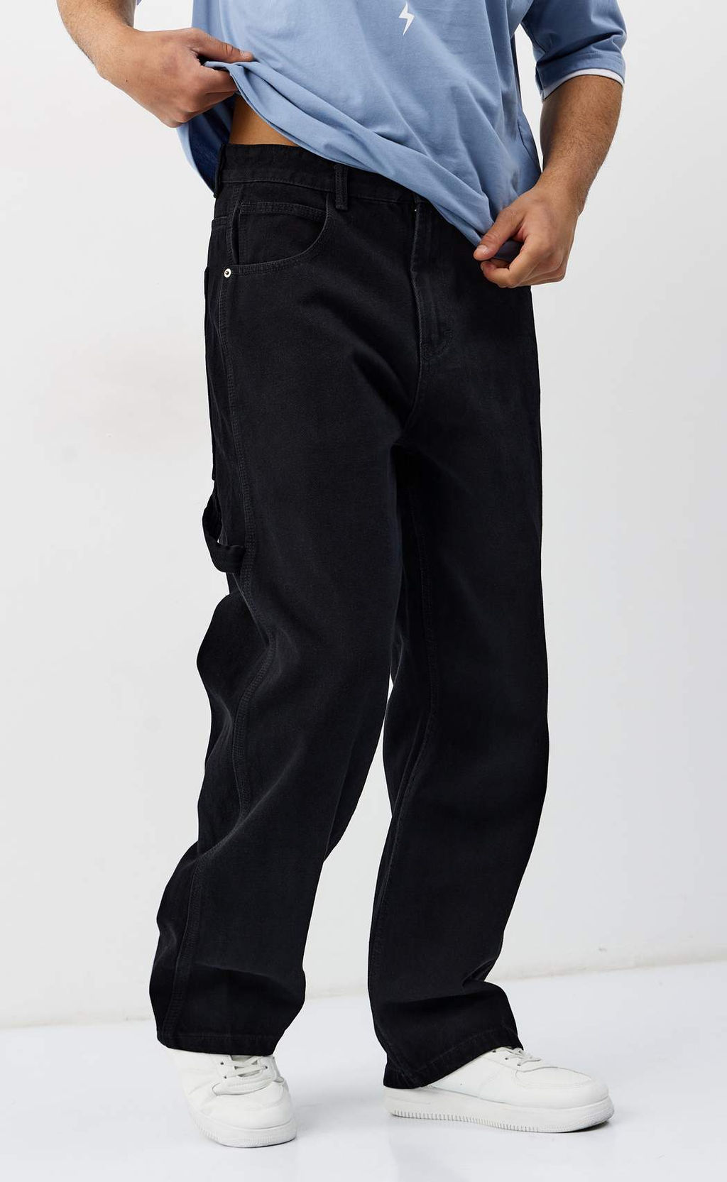 Джинсы муж. F511-0100 black - Fine joyce фото 7
