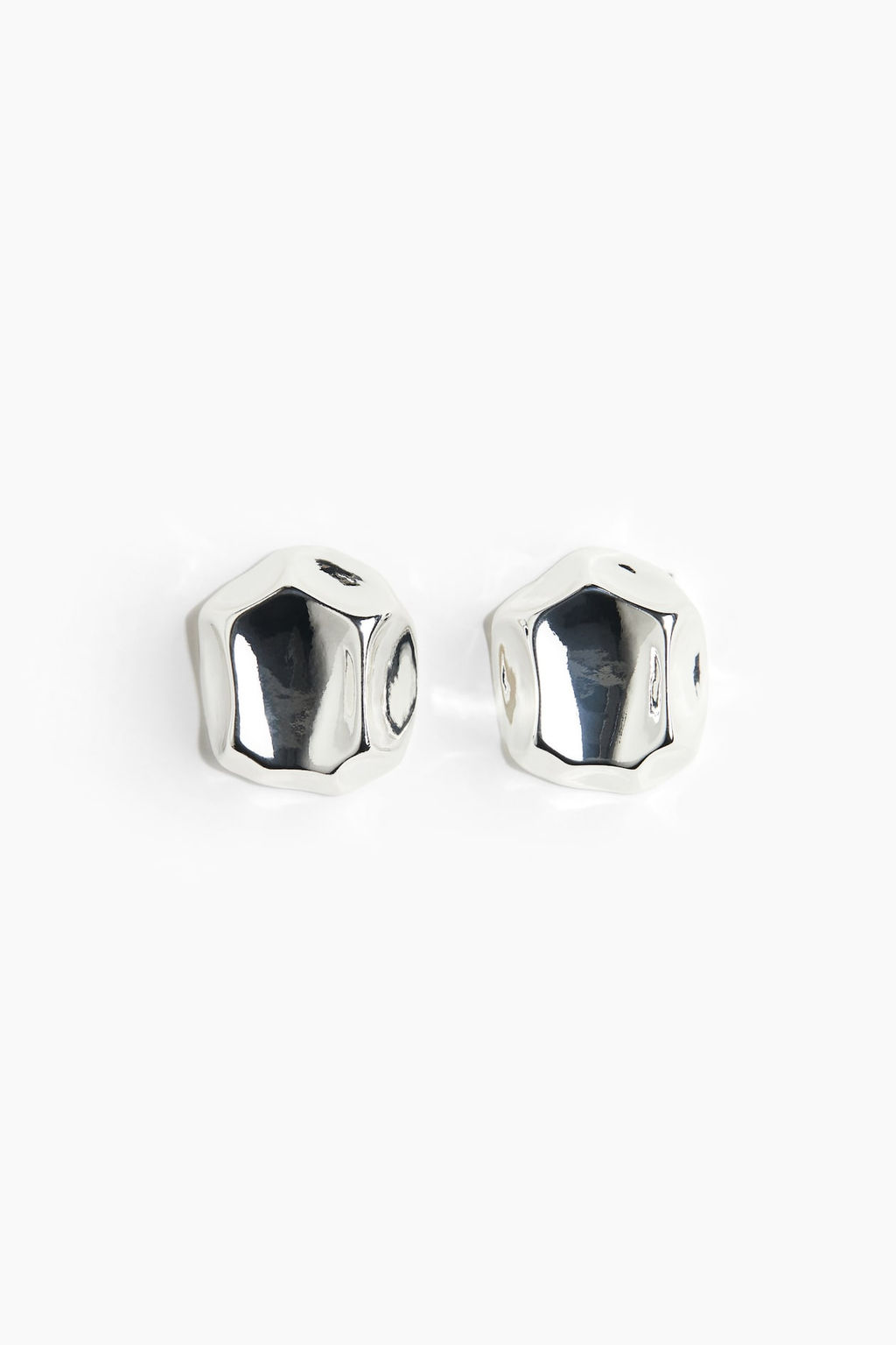 Pendientes de boton con diseno angular - H&m фото 3