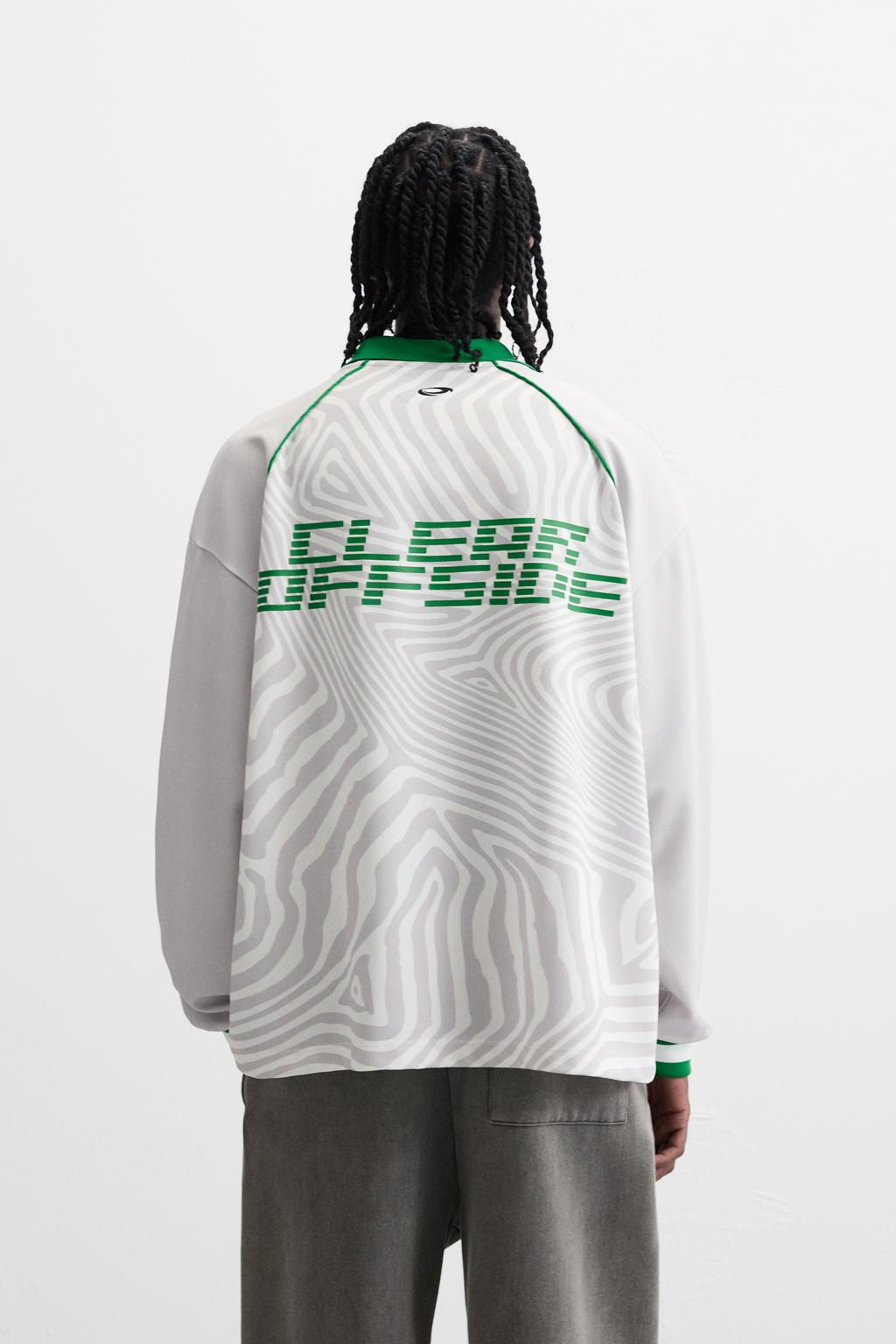 RETRO FOOTBALL POLO SHIRT - Zara фото 3