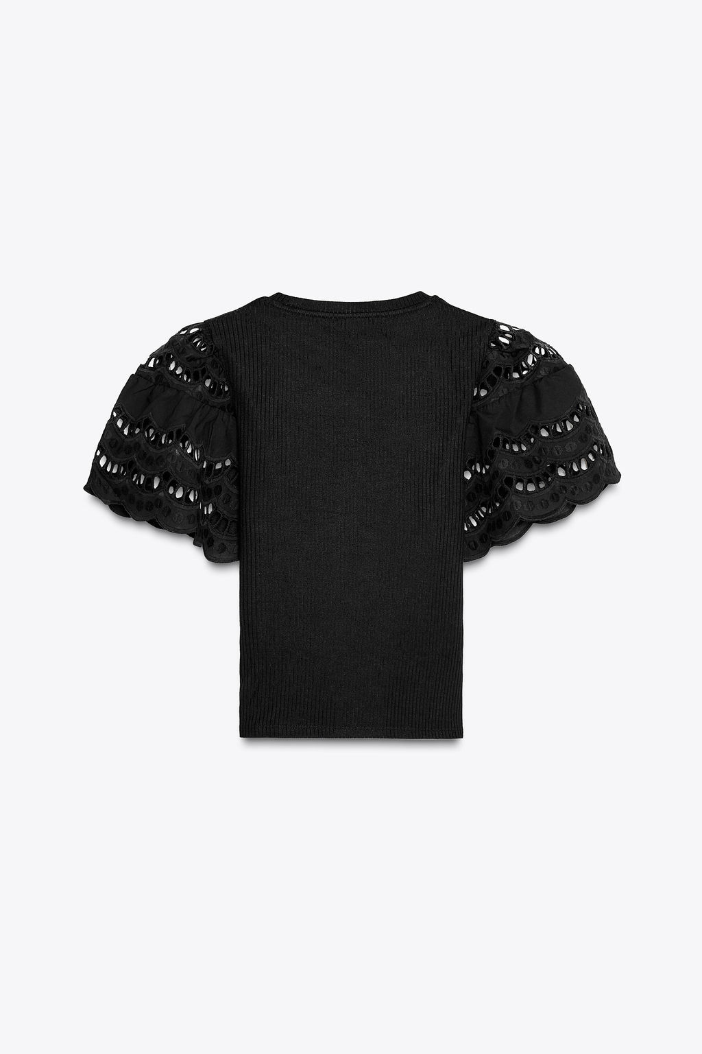 TANK TOP WITH SLEEVE EMBROIDERY - Zara фото 23