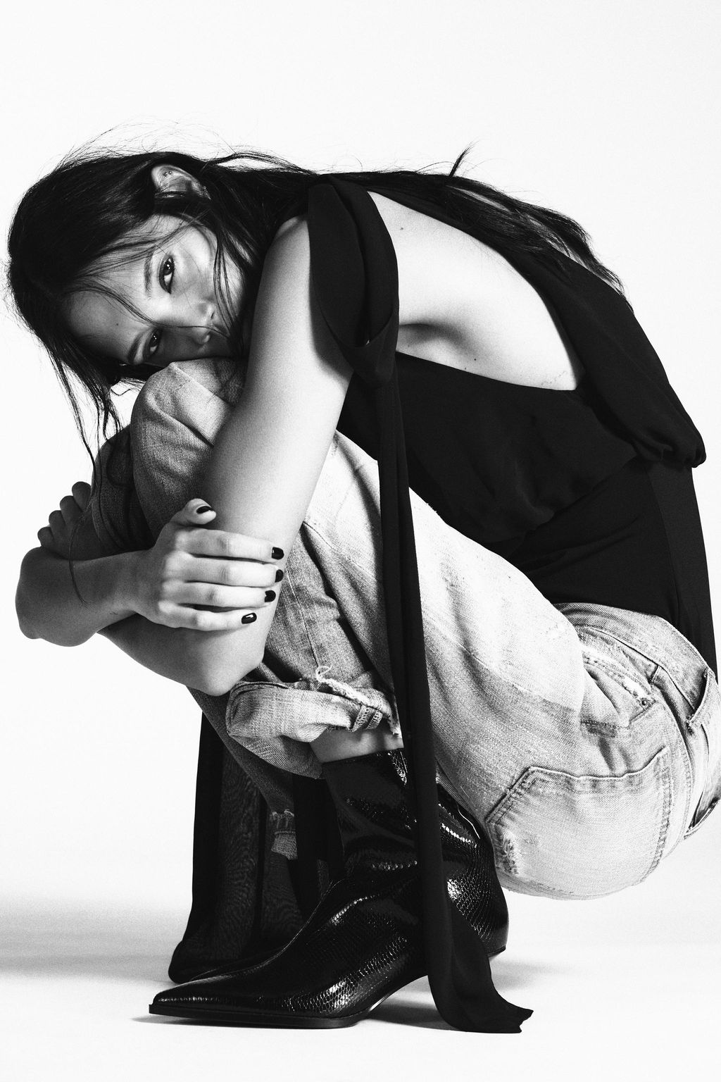 EMBOSSED HEEL ANKLE BOOTS - Zara фото 3