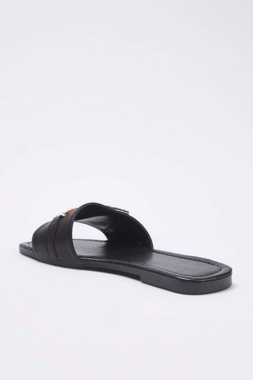 Trendyolmilla Shoes Siyah Aksesuar Detayl? Duz Kad?n S?k Terlik TAKSS25TE00047 фото 4