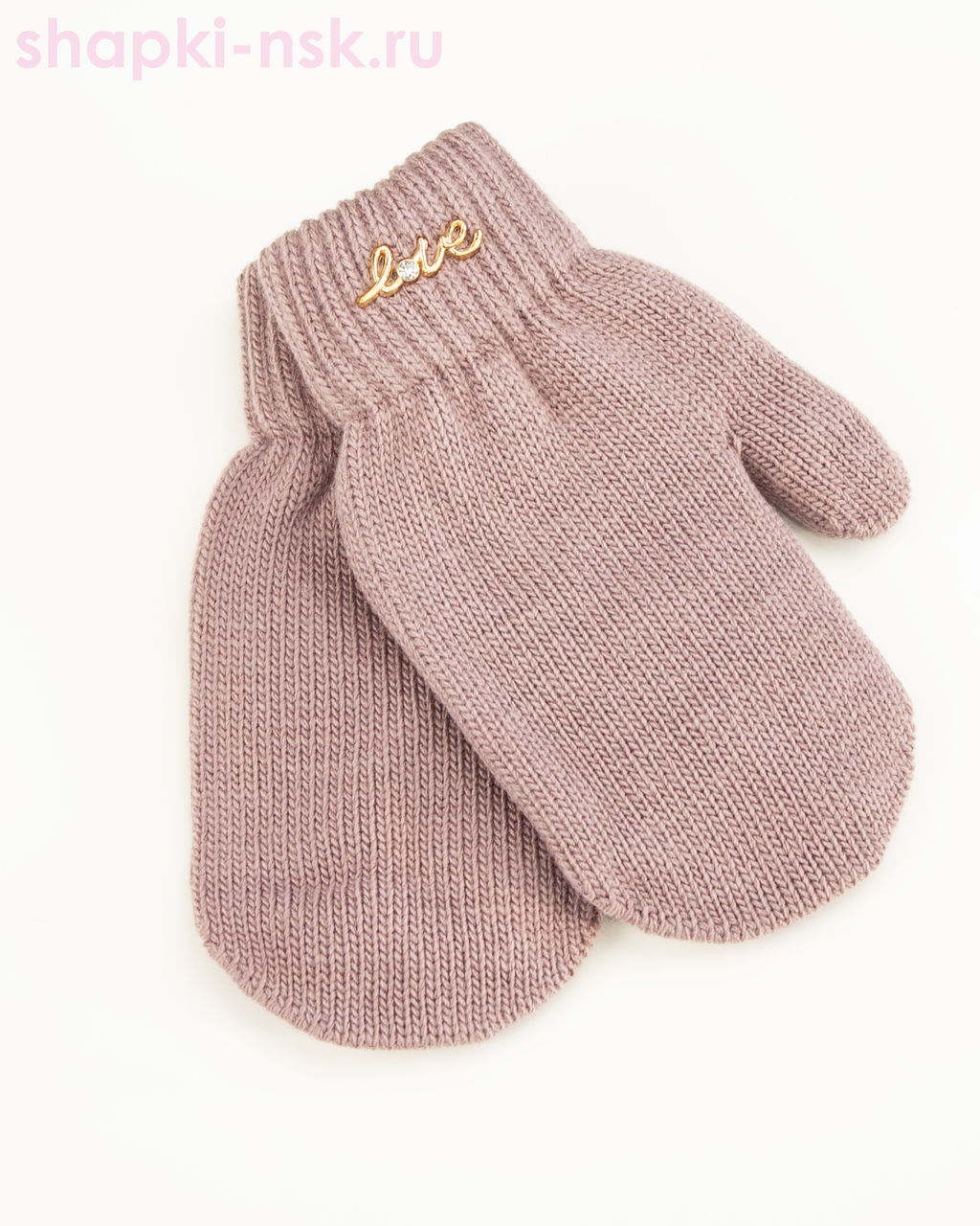 034-TMg Варежки для девочки (9-10 лет)