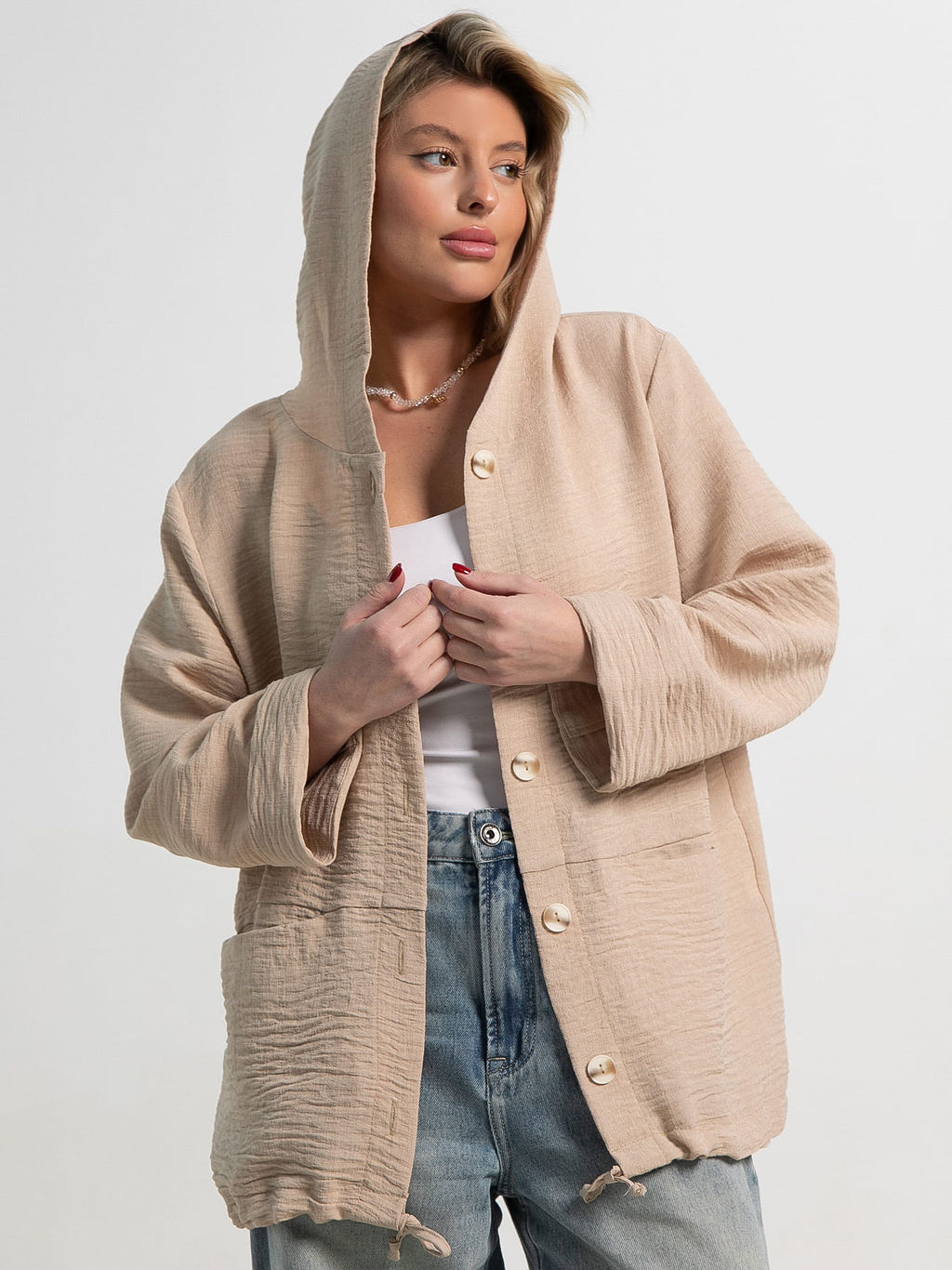 Пыльник Летний день (бежевый) Б15150-8М - Lt collection фото 7