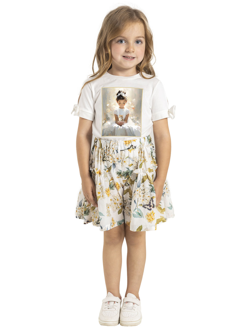 Джемпер для девочки О56905 - Карамелли фото 4