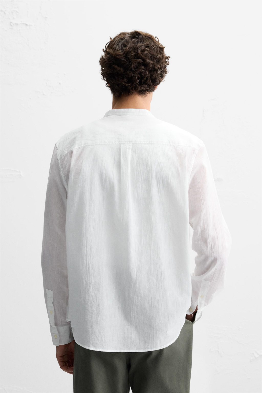 CREASED-EFFECT SHIRT - Zara фото 41