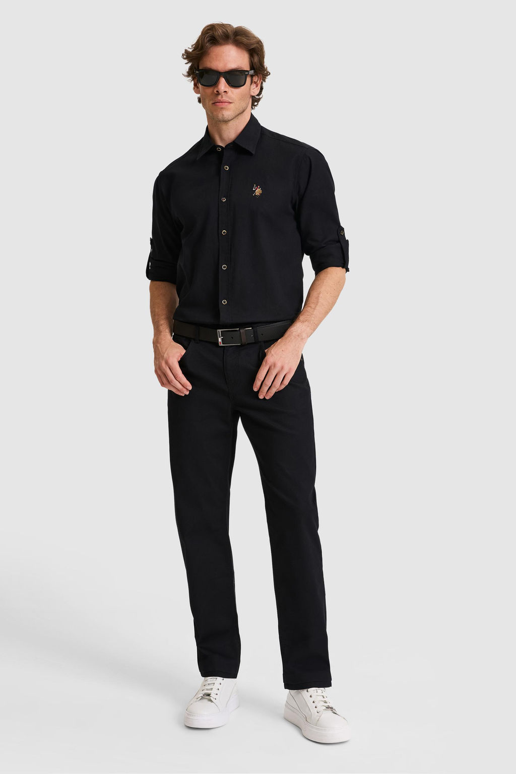 Erkek Regular Fit Ta_ Kanvas / Chino Pantolon