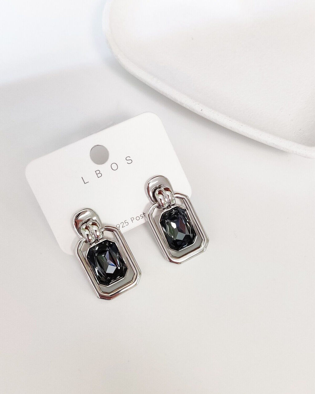 Серьги с кристаллами Swarovski