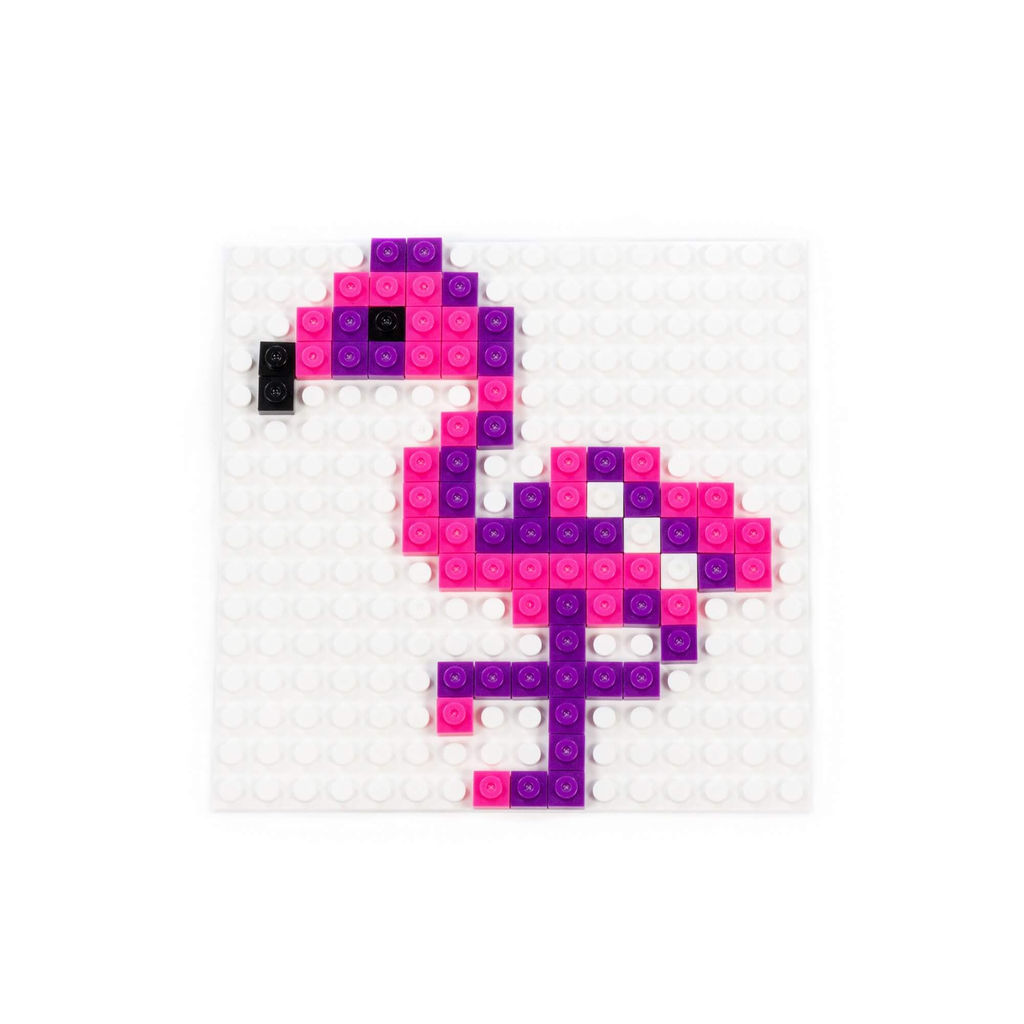 Конструктор Классик Мозаика №9 (животные Африки) (350 элементов) (в пакете) - Полесье фото 4