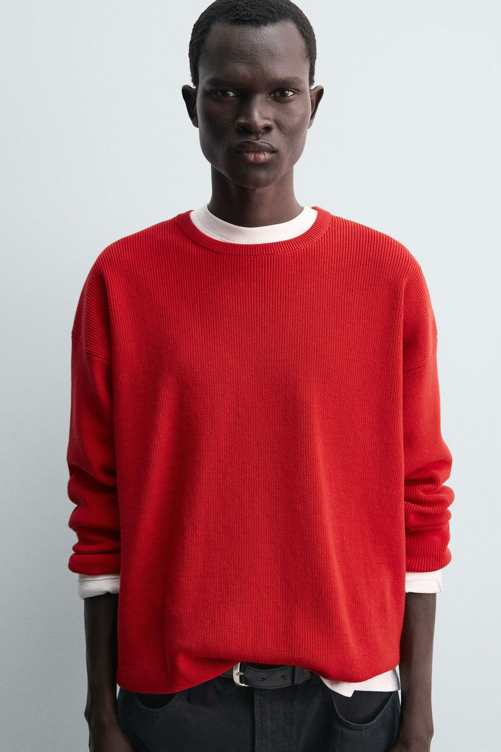 TEXTURED COTTON SWEATER - Zara фото 6