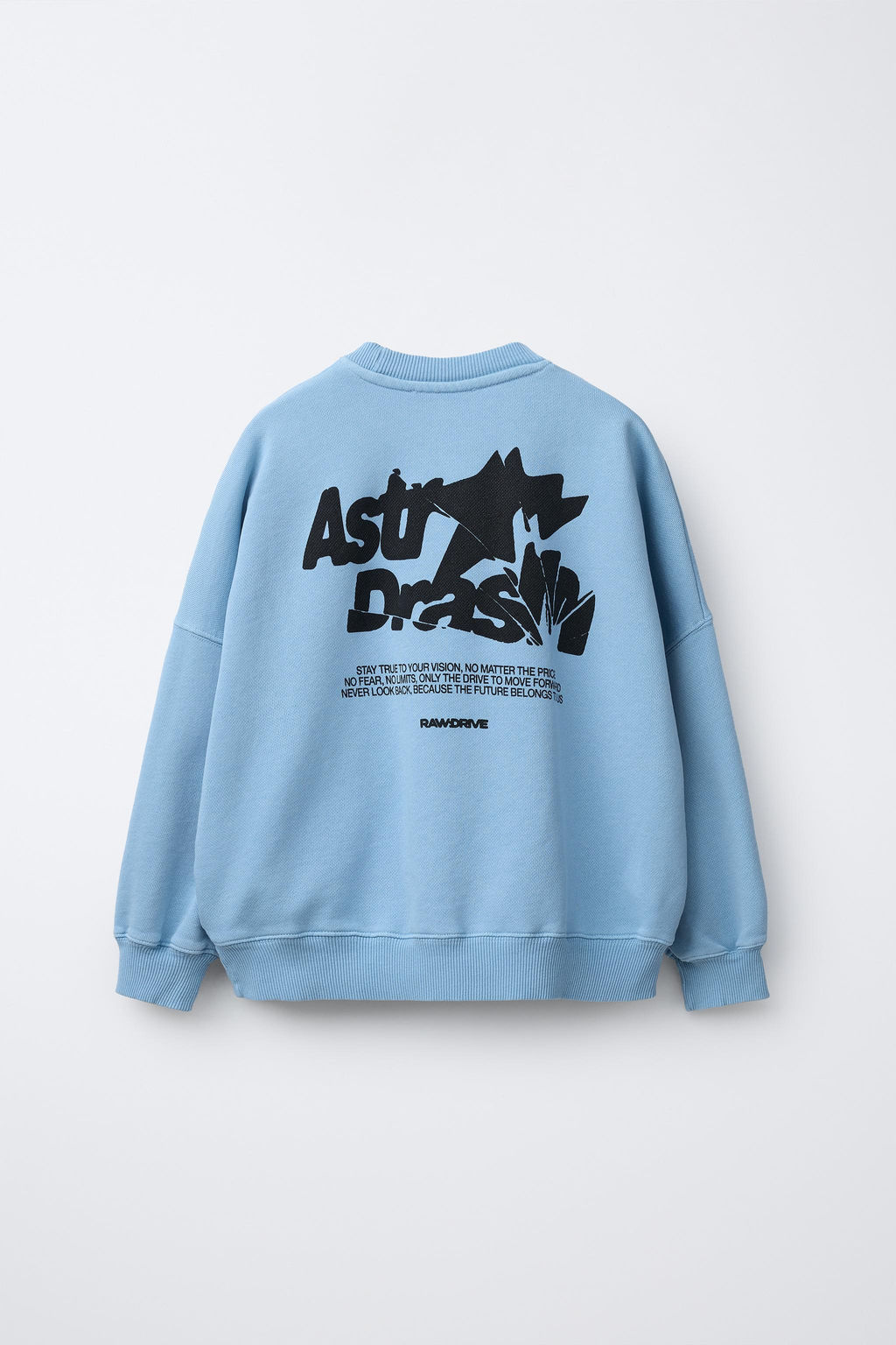 PRINTED SWEATSHIRT WITH SLOGAN - Zara фото 2