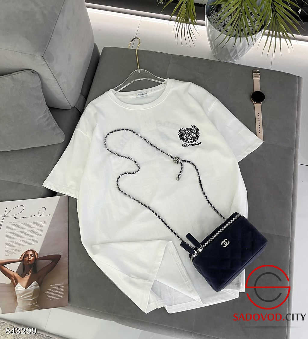 Футболка женская из хлопка