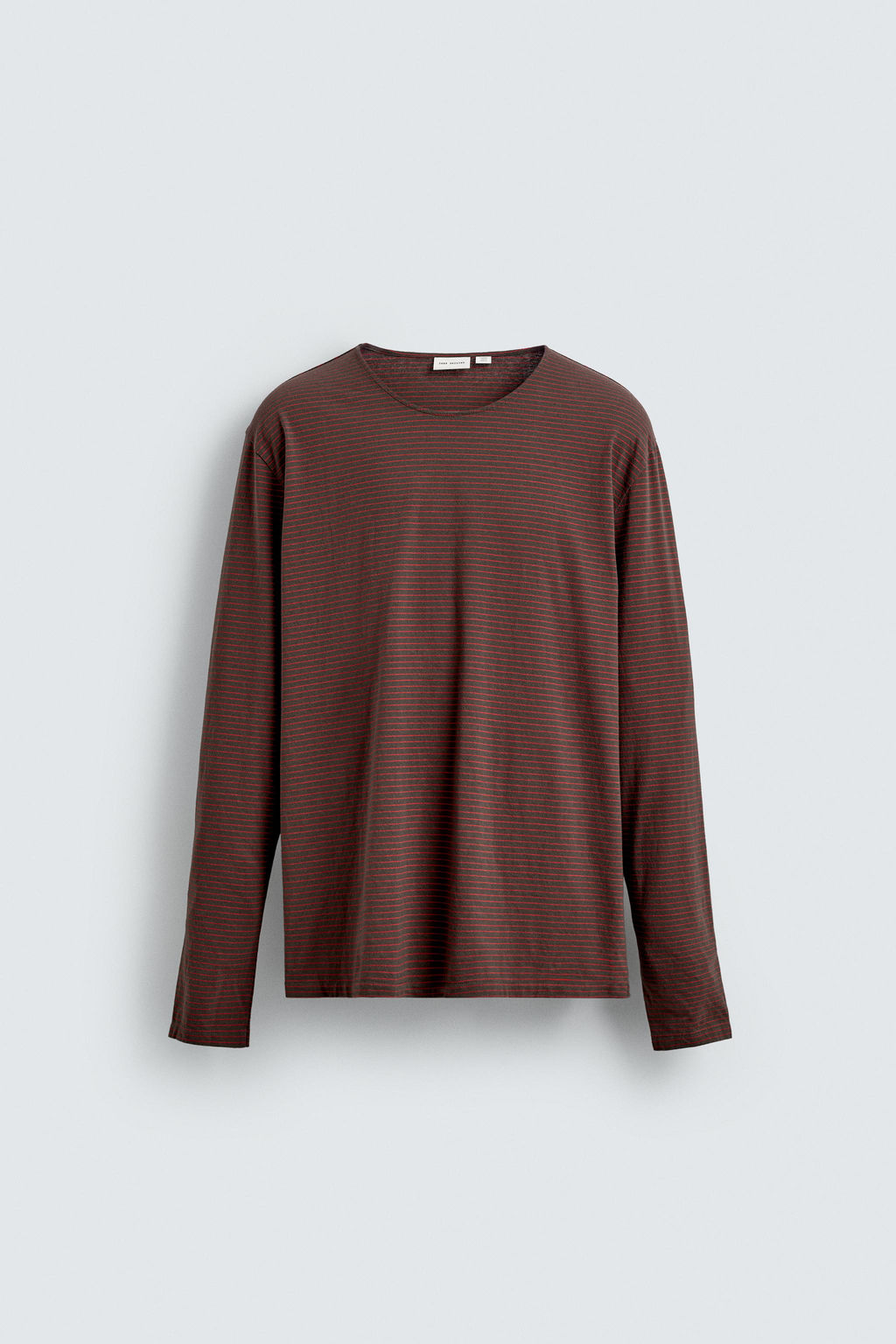 STRIPED JACQUARD T-SHIRT - Zara фото 6