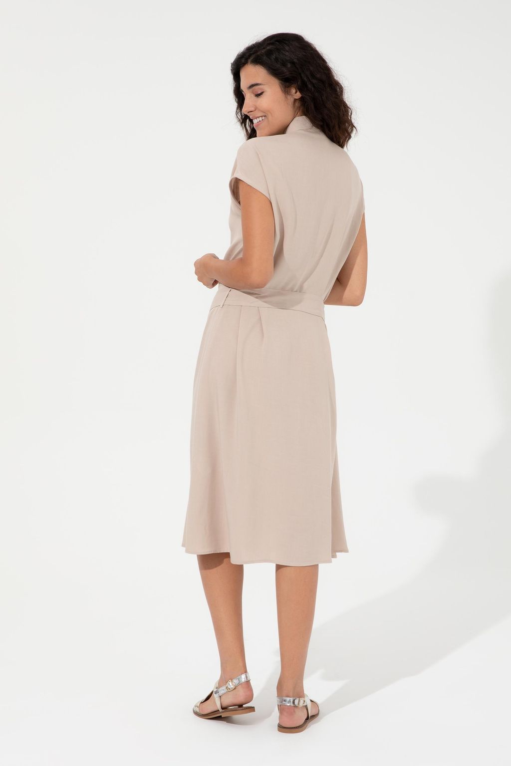 Женское платье из каменного плетения - U.s. polo assn фото 4